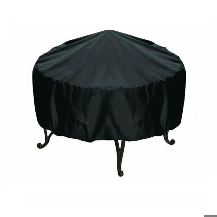 Barbecue Couverture Barbecue ronde extérieure Couverture extérieure jardin BBQ Grill Cover Petite table ronde couverture 14860cm
