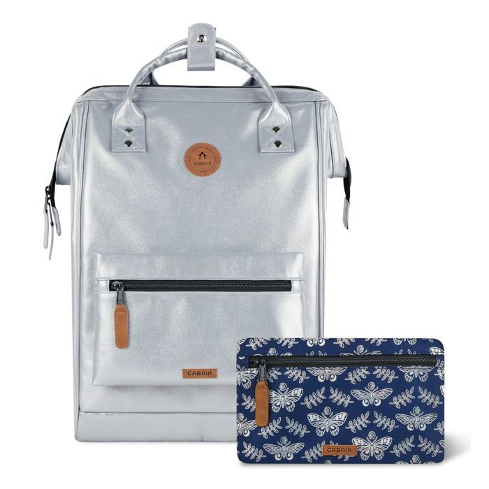 CABAIA Sac à dos de loisirs argenté pour femme et homme - Adventurer Iridescent Backpack L Fiji 350113 CABAIA Sac à dos de loisirs argenté pour femme et homme - Adventurer Iridescent Backpack L Fiji 350113