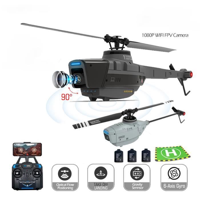 Drone L1 Spy 4DRC 2.4Ghz 8K HD Avec Caméra 720P, 2 Batteries - Neuf