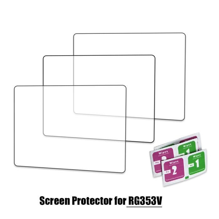 Protection Écran Verre Brotect AirGlass Pour Anbernic RG35XX Plus - 9H Anti-Rayures, Transparent, Anti-Empreintes, Installation Facile - 6