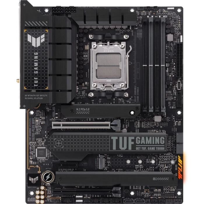Carte Mère ASUS TUF Gaming X670E PLUS WiFi 6E Socket AM5 PCIe 5.0 DDR5