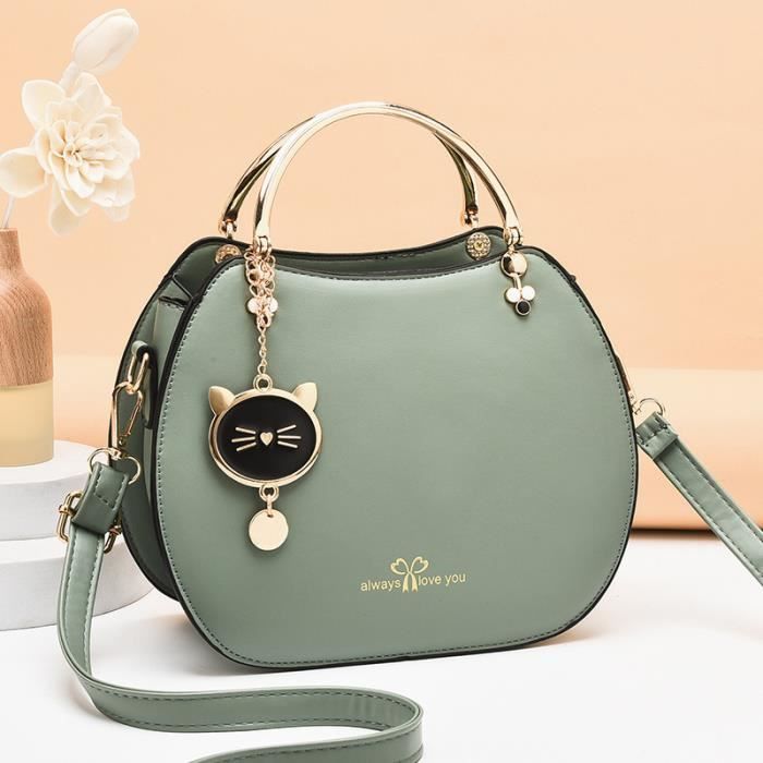Vert Sac Main bandouli re pour Femme joli petit Sac