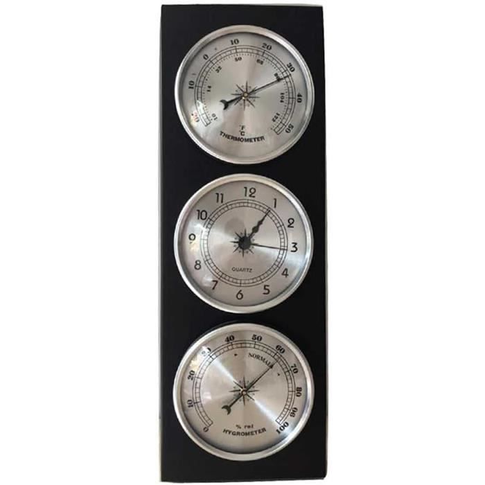 Baromètre, Thermomètre Et Hygromètre 3 En 1, Station Météo