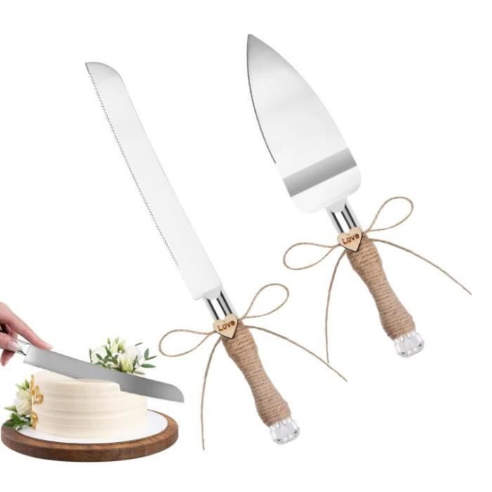 4/2 pièces Set de couteau et fourchette en acier inoxydable