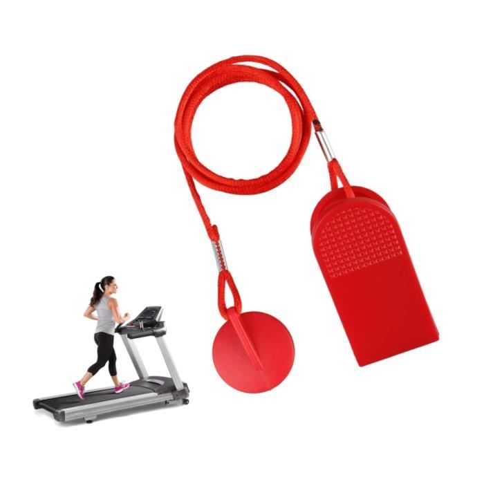 F Season Clé De Sécurité Magnétique Pour Tapis De Course – Universelle, Longueur 91cm, Rouge