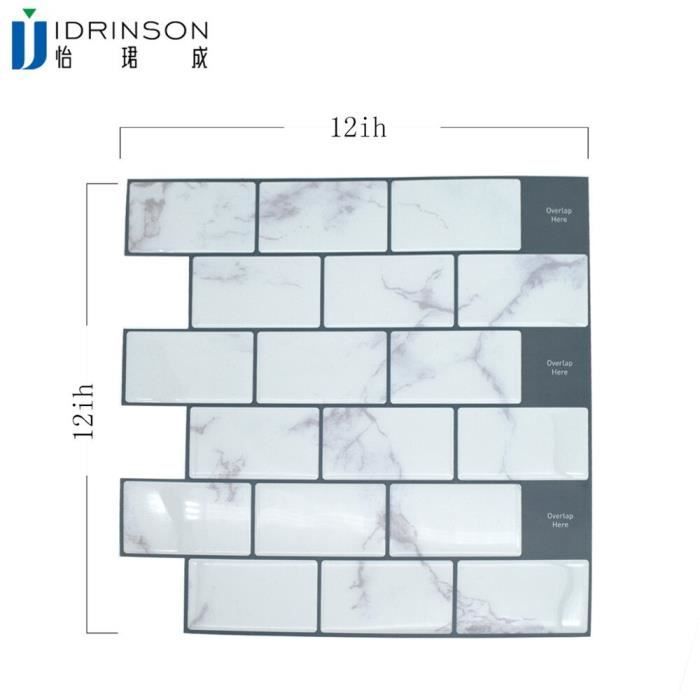 Decoration Maison Yjc0073 Grand Anti Carreaux Auto Adhesif 3d Papier Peint Bricolage Cuisine Salle Bains Decoratif Mur Carreaux Achat Vente Papier Peint Decoration Maison Yjc0073 Cdiscount