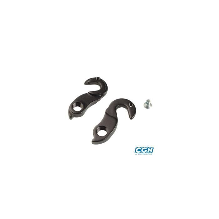 Patte derailleur alu adaptable cadre mbk/vtc (ref mbk 17780) (gh-049)