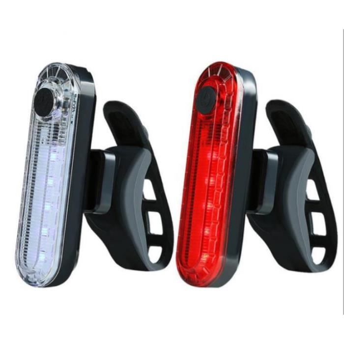 Feu Arrière De Phare De Vélo - Commutateur Tactile De Lumières De Vélo Feu Arrière De Phare De Vélo - Commutateur Tactile De Lumières De Vélo