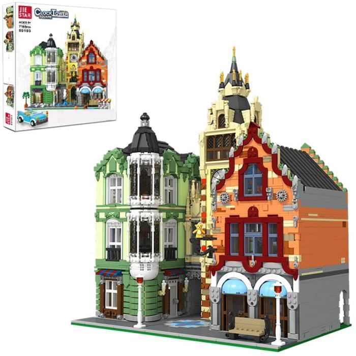 Modular Building Compatible avec Lego Maison Koyae 418 Pièces Jeu de Construction Ensemble de Blocs de Construction de Boutique de Kimono 