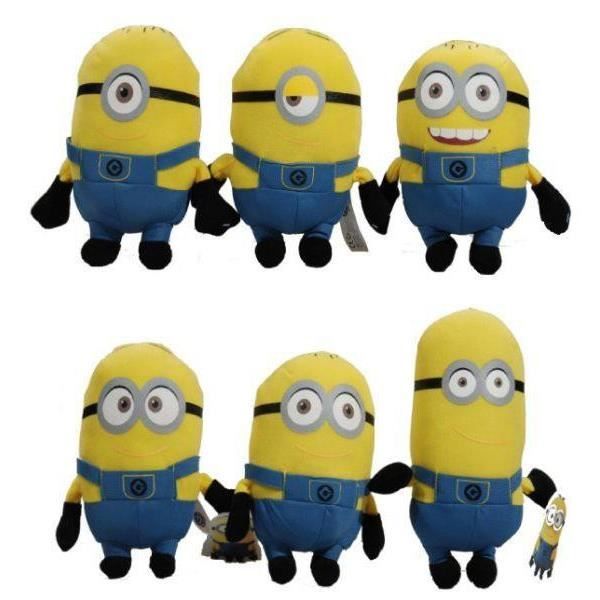 Peluche Minions 18 cm - Modèle aléatoire - Bébé - Les Minions - Jaune - Mixte - Intérieur