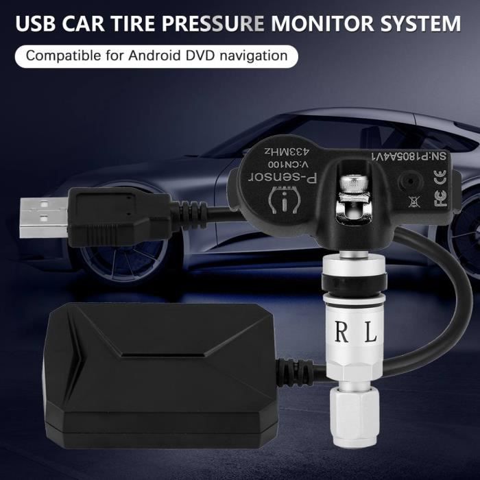 Capteur TPMS 52933-2S410 Pour Hyundai IX35, Elantra, I40 Et Kia Sportage - Système Surveillance Pression Pneus - Compatible Modèles Listés - 4