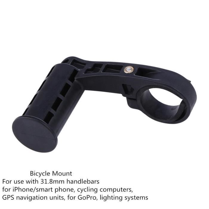 Vélo Guidon Extender Extension Support En Fibre De Carbone Pince En Aluminium Pour