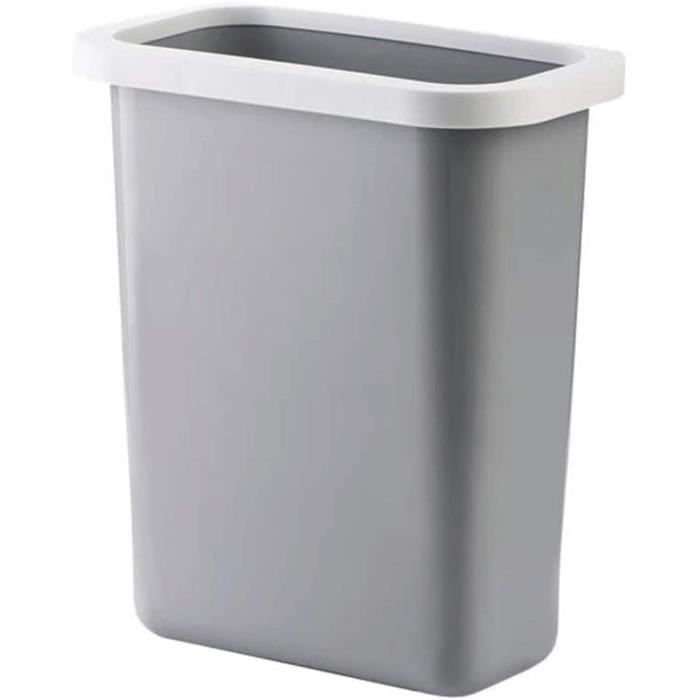 Poubelle Murale Avec Couvercle 9L Avec Couvercle Poubelle Porte Armoire