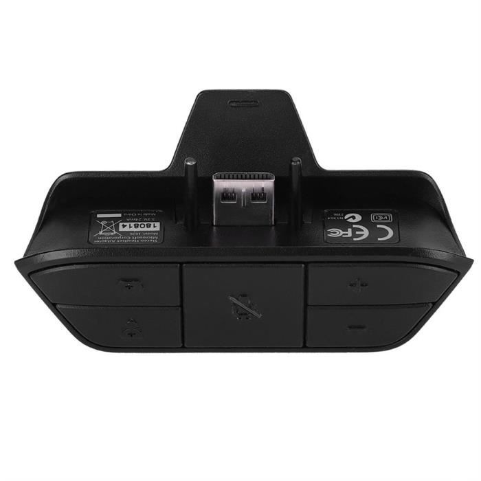 Adaptateur de casque stéréo convertisseur d'adaptateur de casque pour Xbox One avec contrôle de jeu et synchronisation du son
