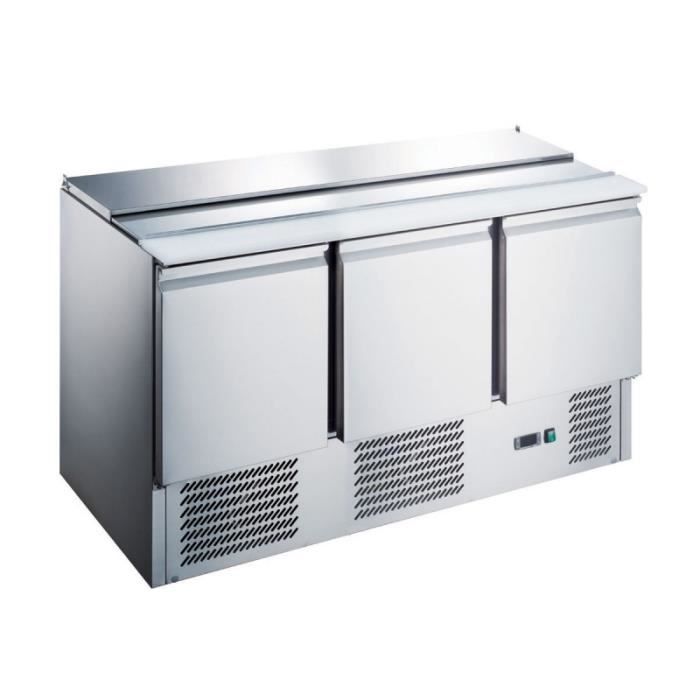 Saladette Refrigeree Inox 3 Portes Achat Vente Armoire