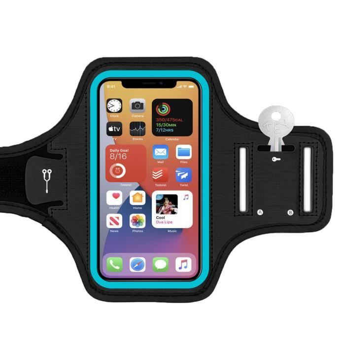 Brassard De Sport Pour Téléphone - Porte-Téléphone Course à Pied - Compatible Jusqu'à 6,9 Pouces