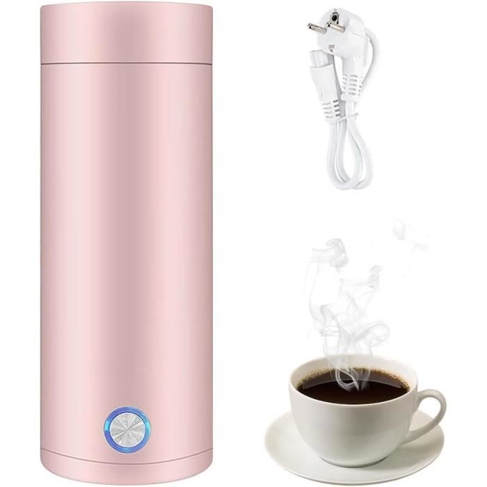 Bouilloire électrique Portable 500ml En Inox 316 - Réglage Température 45°C à 100°C - Arrêt Automatique - Pour Voyage