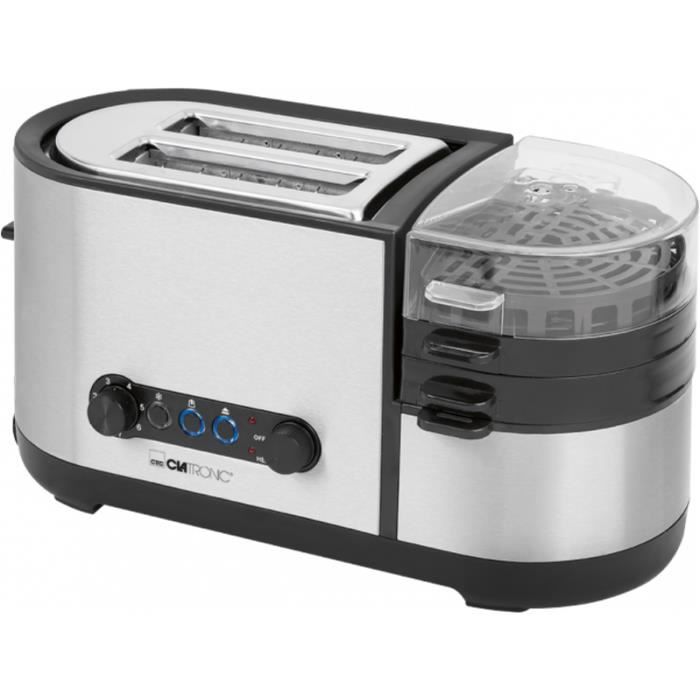 Clatronic Multi function toaster TAM 3688 inox 5 in 1 - Cdiscount ...