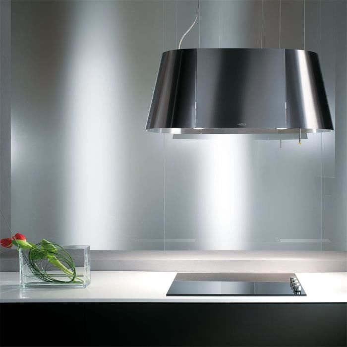 Hotte Cuisine Elica Suspendue Twin 90x50 Cm Achat Vente Hotte Cdiscount
