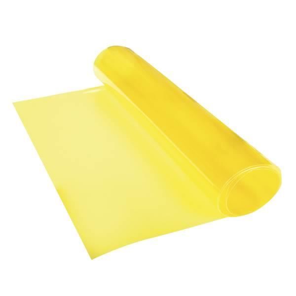 Film teinté FOLIATEC pour le plastique couleur jaune 30 x 100 cm