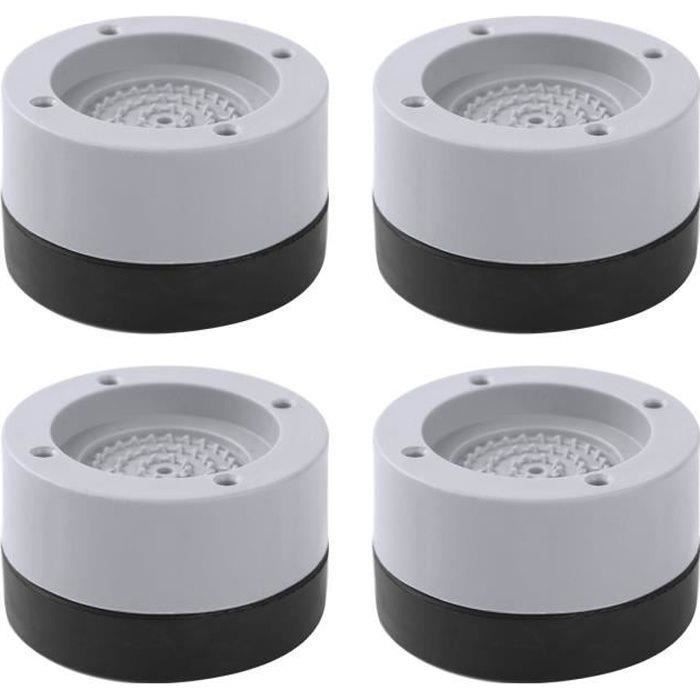 DT04104Pied de Machine À Laver Plastique Pieds AntiVibrations Antidérapants Tapis
