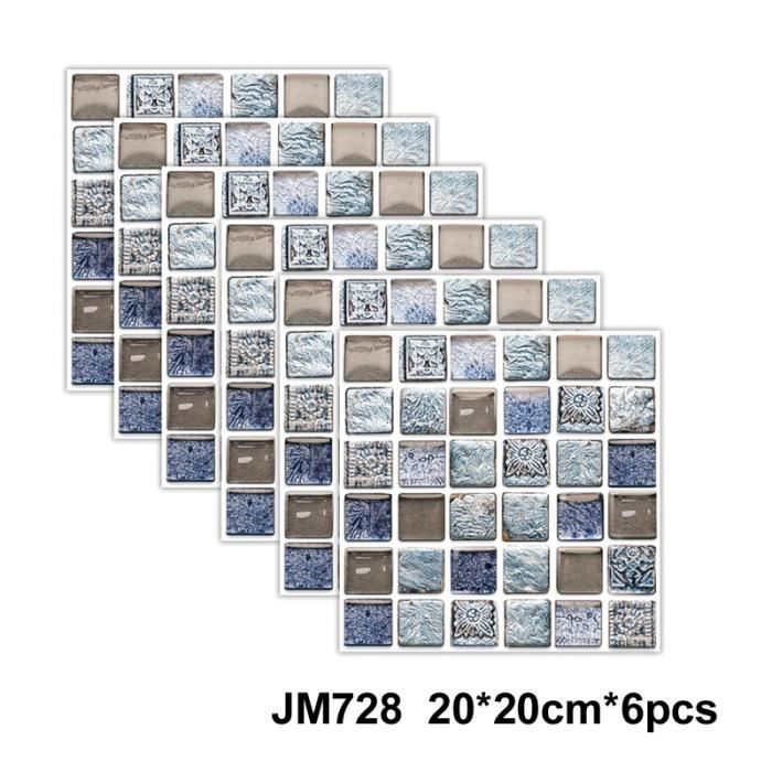 Autocollant En Tuile Pour Salle De Bain Et Cuisine, 30 Pièces Stickers Carrelage Autocollant Mural Impermeable Stickerscarrelage Adhesifs Pour Les Carreaux De Murs Decor De Taille 10x10cmms 87745841