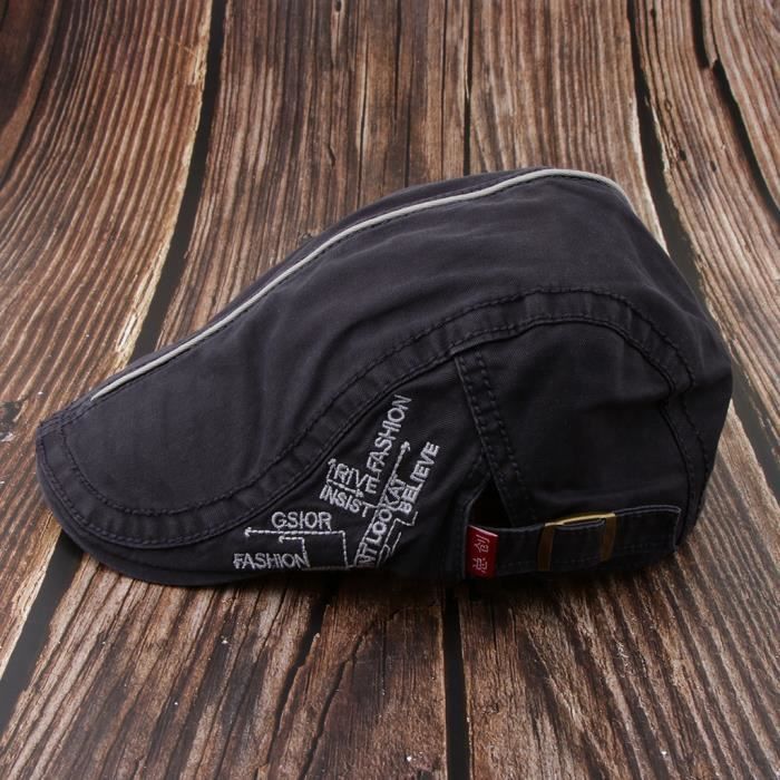 Rétro Béret Homme Femme Réglable Casquette Plate Souple Chapeau Gatsby Gavroche Unisexe Hat Flat Cap Printemps Automne Hiver - avis / test