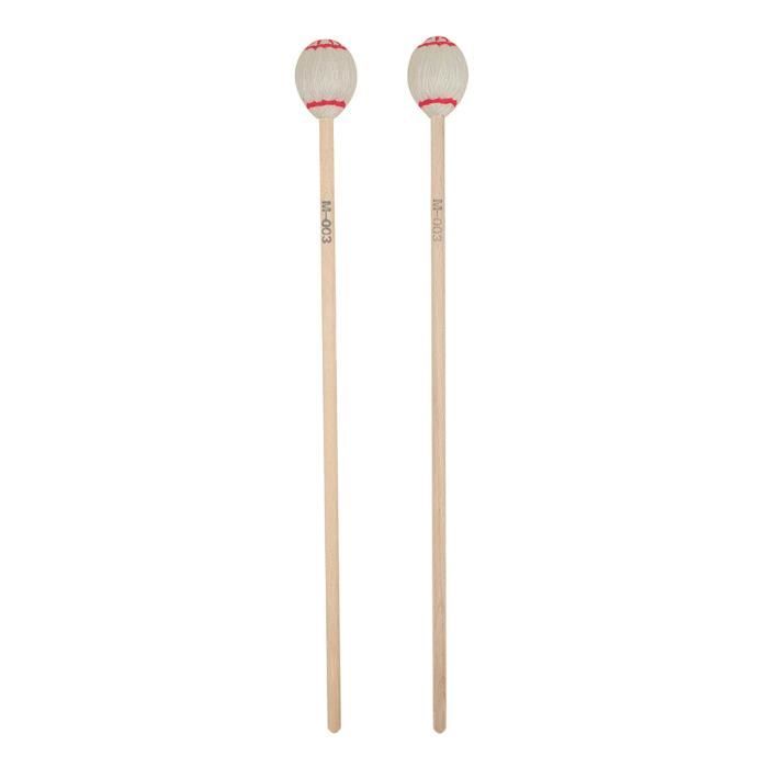 Baguettes Marimba Cloches Maillets En Bois Pour Xylophone - Lot De 4 - Pour Marimba, Cloches - Instruments Enfants Bacchette Xilofono