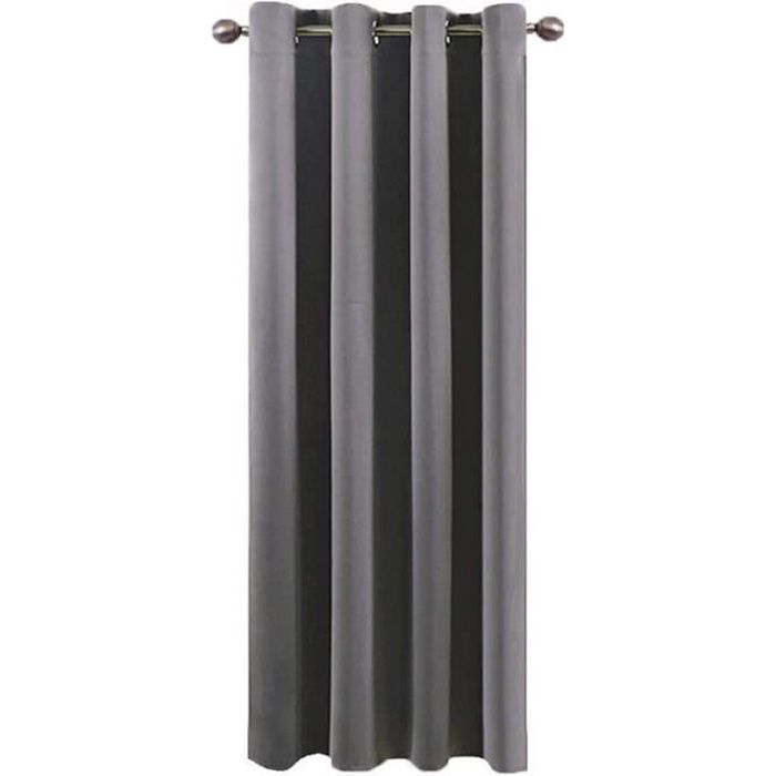 Anthracite Froadp Rideaux Opaques 300x245cm Rideau d/'occultation avec Oeillets Réduction du Bruit Isolement Thermique Parasols d/'été et Isolation Hivernale pour Les Pépinières de Salon