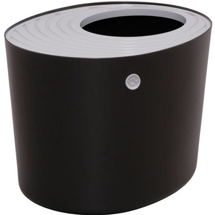 Meilleurs prix pour IRIS OHYAMA - Bac à Litière fermé - Pelle incluse - Couvercle à trous - Pour chat - Cat Litter Box Jump-in - Noir