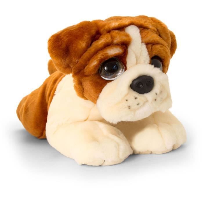 Peluche Bulldog Français Keel Toys - 25 Cm - Douce Et Colorée - Pour Enfants Dès 1 An