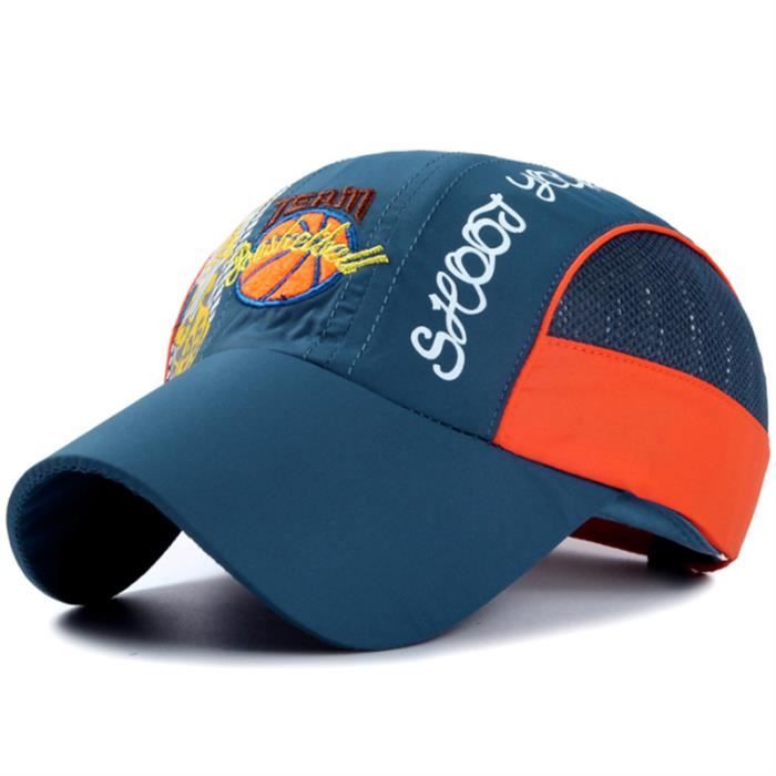 Casquette Baseball Unisexe Avec Perles - Taille Réglable 52-58cm, Protection Solaire, Style Patchwork