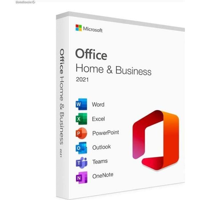 Microsoft Office 2021 Home & Business pour Mac 1 clé produit pour 1 MAC Livraison 2H par email