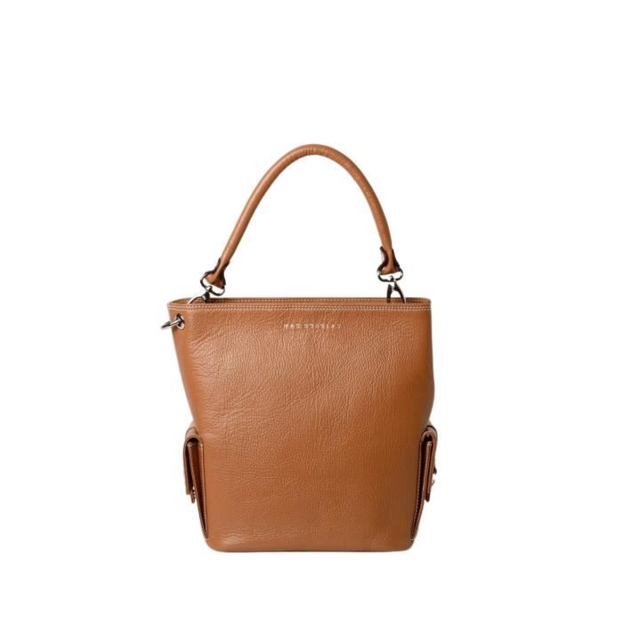 Sac seau Mac Douglas Megalo Magda Ref 58904 BP91 Chatain 24 29 16cm TU Marron Cdiscount Bagagerie Maroquinerie