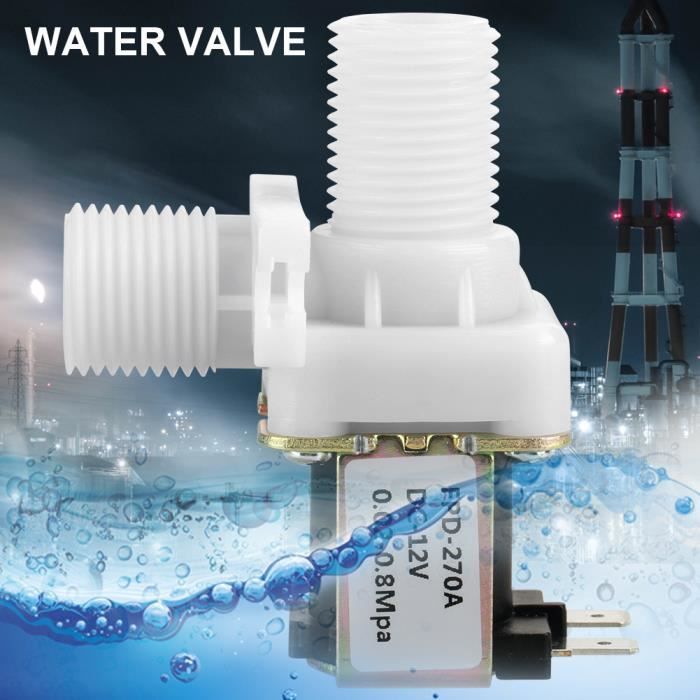 Électrovanne 12V DN20 G3/4 - Vanne électromagnétique Laiton Pour Irrigation Jardin