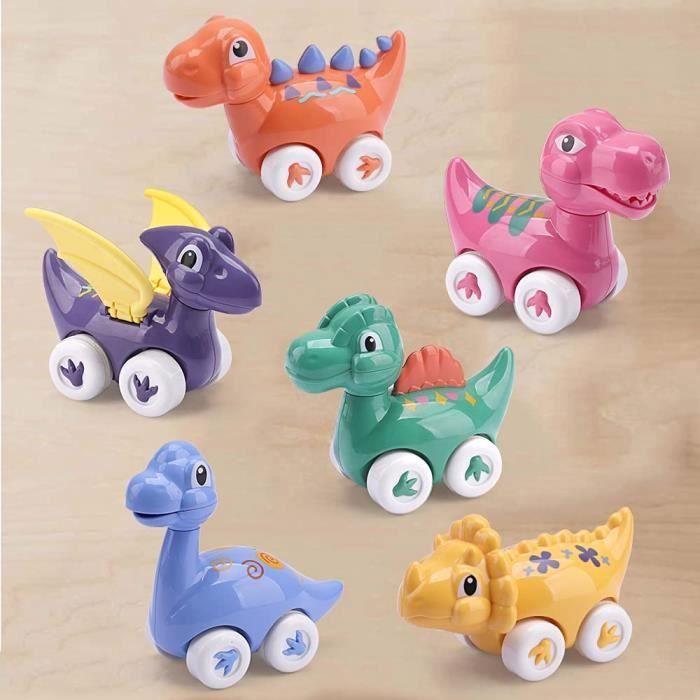 6 Pack Petite Voiture Jouet Enfant Dinosaure Voiture Bebe 1 2 3 4 5 An Bebe Cadeau Voitures A Tirer Vers L Arriere Cdiscount Jeux Jouets
