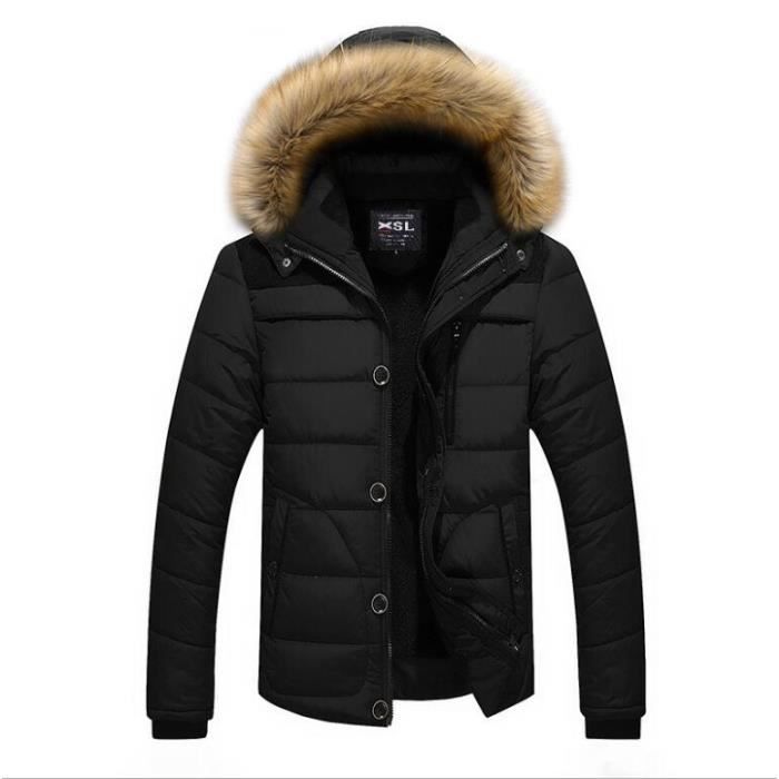 Manteau cintre a capuche homme Clearance