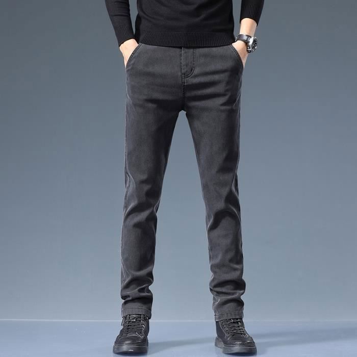 Jean noir skinny homme top