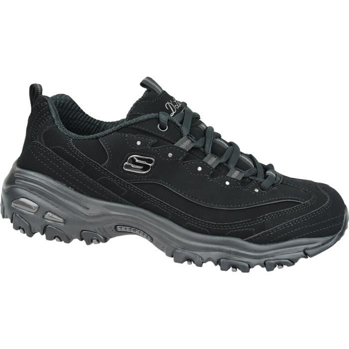 Skechers d'lites noir et blanc store