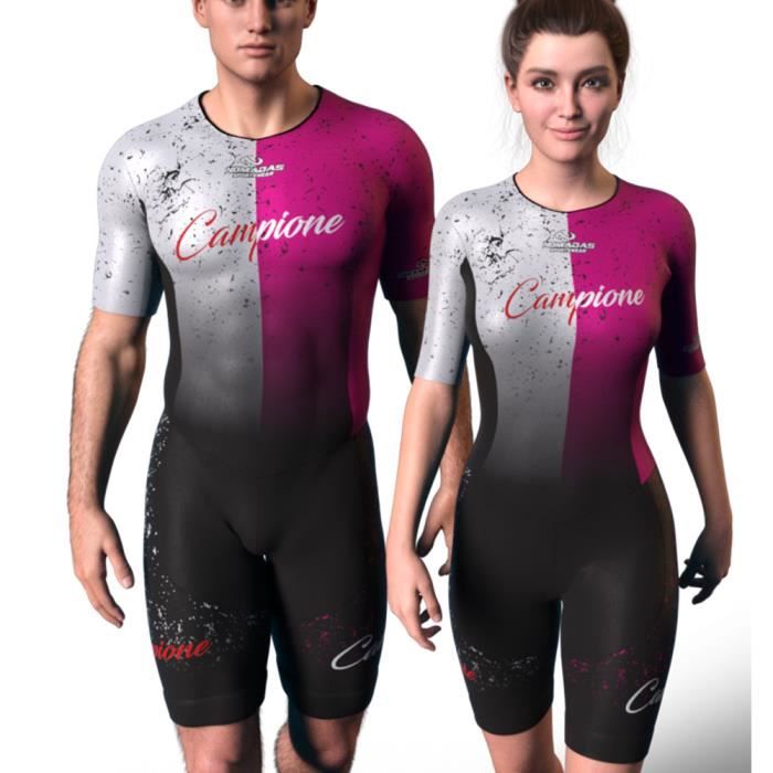 Powerslide-Combinaison de course ?� roulettes en ligne pour hommes, ?�quipe TriDuvet, patins de 