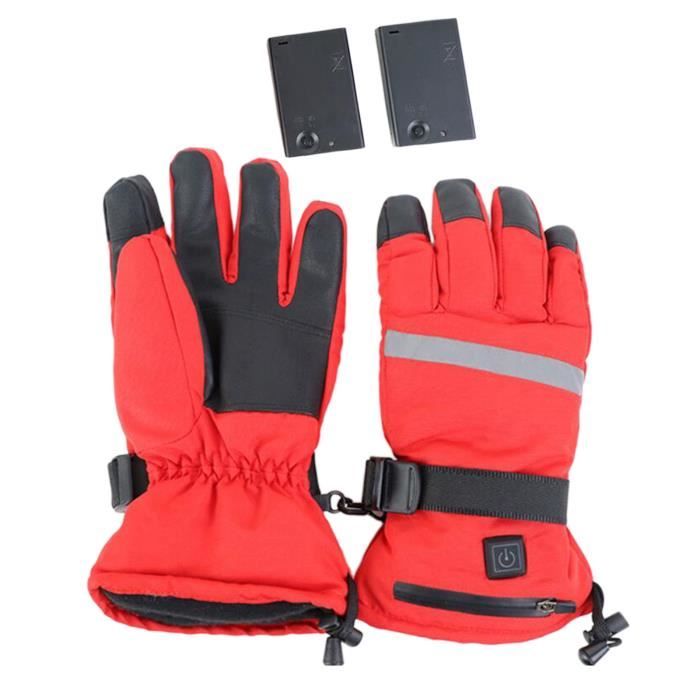 Gants - moufles de ski,Gants thermiques électriques pour l'hiver