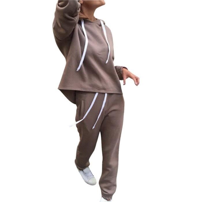 Survêtement De Sport Taille Plus 2 Pièces - Pantalon Cargo Et Débardeur, Gym Yoga Running, 0XL-4XL, Noir Uni