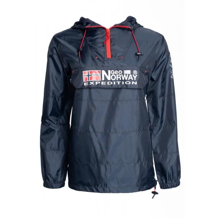 Coupe-vent Femme GEOGRAPHICAL NORWAY BOOGEE Bleu marine - Manches longues - Sports d'hiver