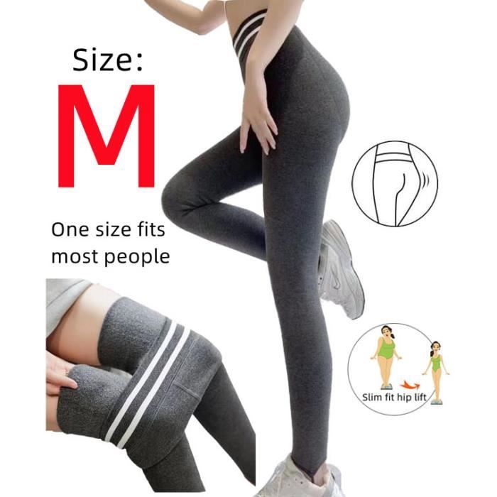 Legging De Sudation MC LIMITED Taille Haute - Bande élastique Ventre Plat - Noir