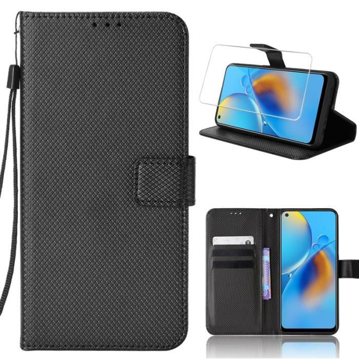 Coque + Verre Trempé Anti-espion Pour Honor Magic 6 Lite / 5 Pro - Noir - Neuf