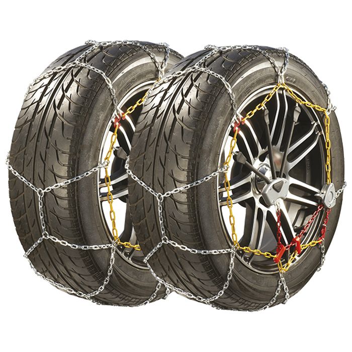 Chaînes à Neige SNO-PRO Matic 60 - 9 Mm, Taille 60, Avec Tendeur Automatique