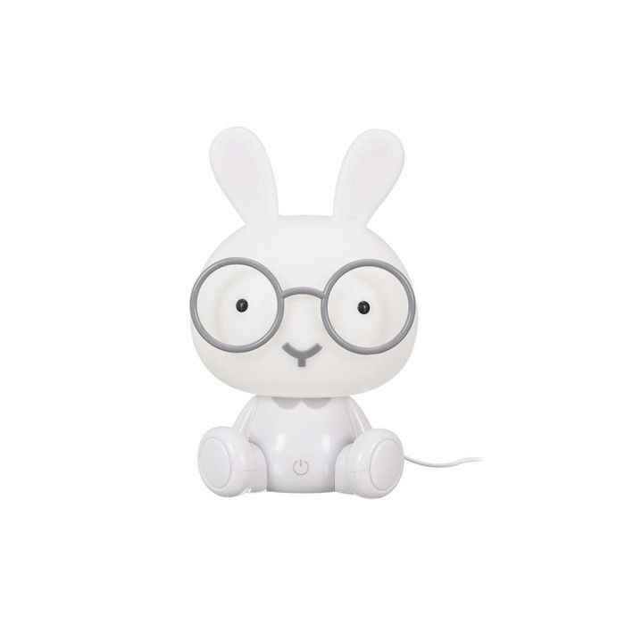 Lampe à Poser LED Lapin 23cm Blanc Lampe à Poser LED Lapin 23cm Blanc
