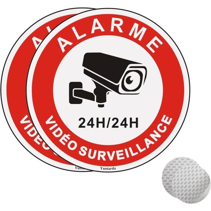 Parking sous vidéo surveillance - Signalétique extérieure