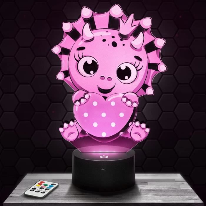 UNEEDE Veilleuse Axolotl, Veilleuse Bébé, Lampe De Chevet En