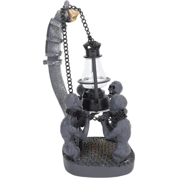 Tableau Toile Imprimé "Hear No Evil, See No Evil, Speak No Evil" - Déco Gothique Et Rock - 3 Singes/squelettes